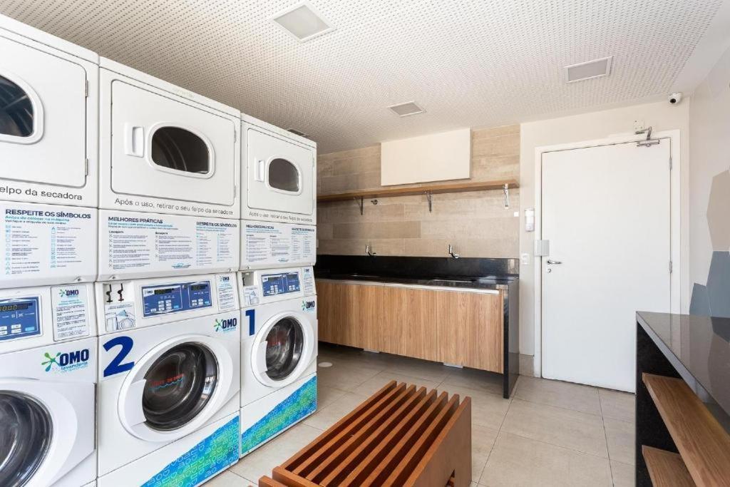 Studio No Centro De Sao Paulo, A 3 Minutos Do Metro, Com Garagem Gratis公寓式酒店 外观 照片