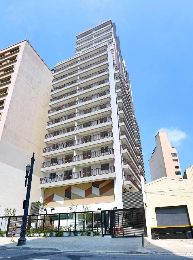 Studio No Centro De Sao Paulo, A 3 Minutos Do Metro, Com Garagem Gratis公寓式酒店 外观 照片